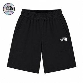 [노스페이스 키즈 공식] 키즈 올트레인 쇼츠 NS6KS03S_BLK
