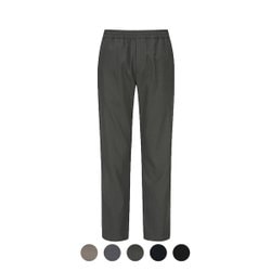 폴햄 사방스판 일자 테이퍼드 세미와이드 데님팬츠