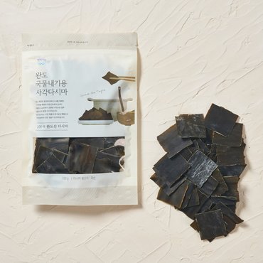 청해거상 국물용 다시마 100g 완도 산지직송 혼밥 산모 간편식 육수용