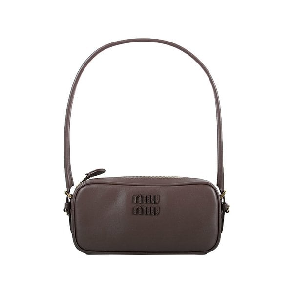 [시흥점] 25FW 로고 레더 파우치 숄더백 (5NE024 AF8W F0NBL)