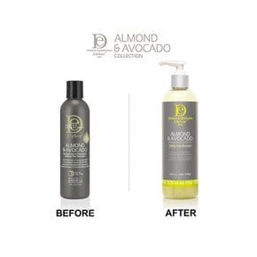 [해외직구] Design Essentials Almond Avocado Shampoo 보습 샴푸 365ml