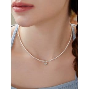 Cherish N Swarovski Pearl 925 Silver Necklace