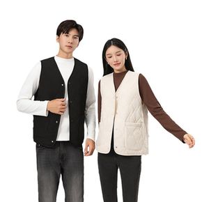 패딩점퍼 재킷 겨울 퀼팅 자켓 남성 여성 고퀄리티 솜 패딩조끼 이너 방한 보온