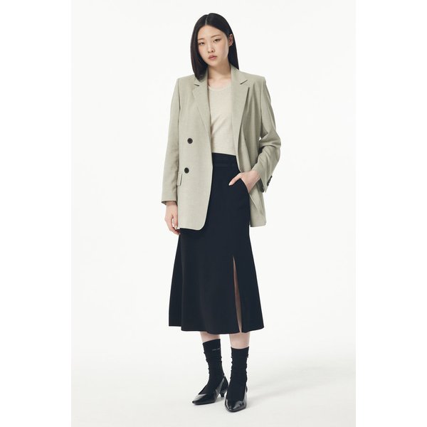 린넨 블렌드 플랩 포켓 자켓 7115210401137