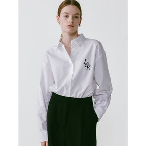 LR Logo Oxford Shirt [white]