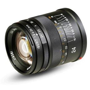 KIPON 키폰 단초점 렌즈 IBERIT 이베리트 24mm f  2.4렌즈 for Leica SL렌즈 Glossy Black