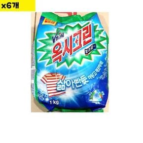 세탁세제 옥시크린 1Kg x6개 식자재 업소 비품 용품 (S11448158)