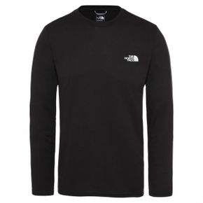 남녀공용 롱슬리브 긴팔 리액션 AMP L/S 크루넥 맨투맨 2UAD TNF 블랙 7565678