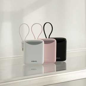 보바 고속충전 일체형 미니 보조배터리 10000mAh 22.5W VA114