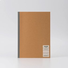 단순 실제본 노트 크라프트