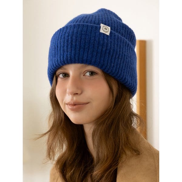 알파카 블렌드 리브드 비니 HT8210 6컬러