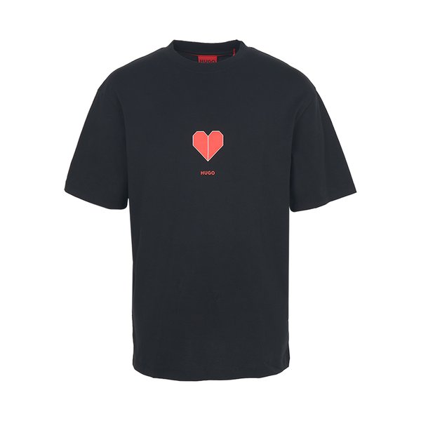 [부산점] 보스 오리가미 하트 반팔티셔츠 50553429 001 (남여공용)