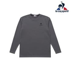 [le cop sportif] 르꼬끄 스포르티브 에코펫 긴팔티셔츠 QMMUJB30Z GREY