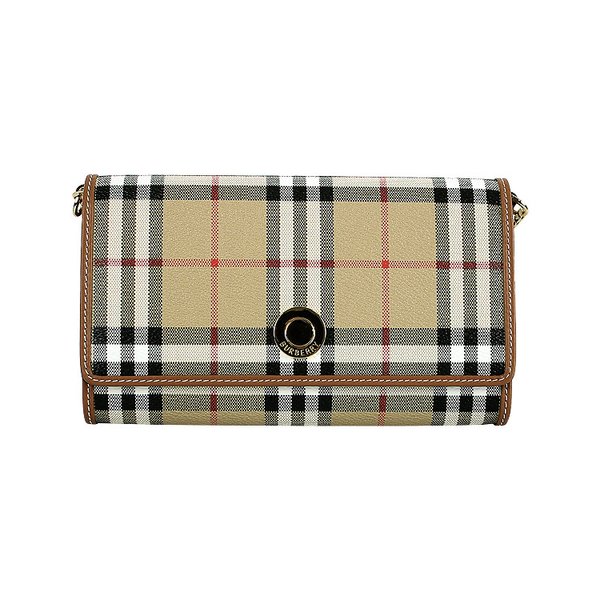 [시흥점] 25FW 체크 HANNAH 한나 체인 월렛백 (8109798)