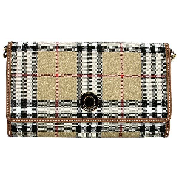 [시흥점] 25FW 체크 HANNAH 한나 체인 월렛백 (8109798)