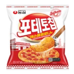 농심 포테토칩 잭슨페퍼로니맛 50g 16개