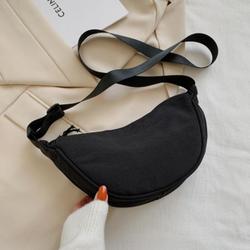 여성 반달 미니 크로스백