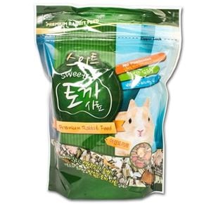 토끼밥 어린 토끼 사료 700g 스위트 먹이 소동물용품