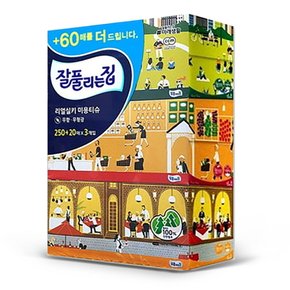 리얼실키 미용티슈 270매 3입 1팩