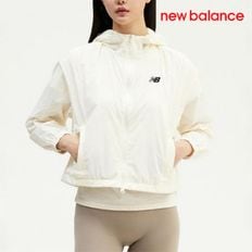 뉴발란스 여성용 자켓  C31  NBNME2W002 64   우먼스 에센셜 러닝 세미크롭 바람막이_P391320800