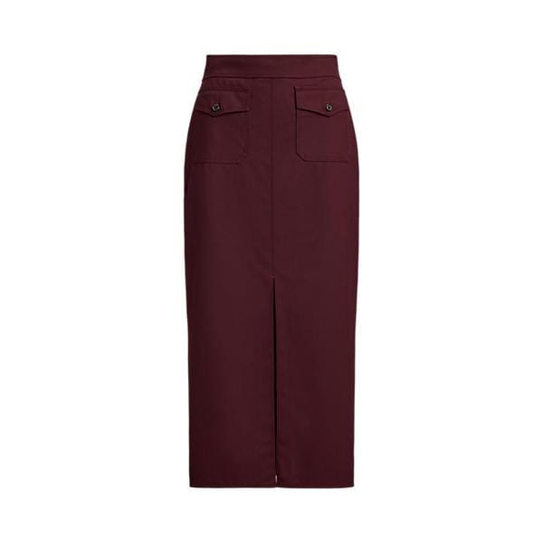 울 블렌드 트윌 펜슬 미디 스커트(WMLRSKTS6H20295600)