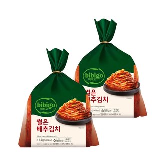  비비고 썰은배추김치 1.8kg x2개