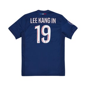 PSG 2024-2025 PSG Home StadiumShirt (19LEE KANG IN + Ligue  Champion Patch) PSG2405US001U