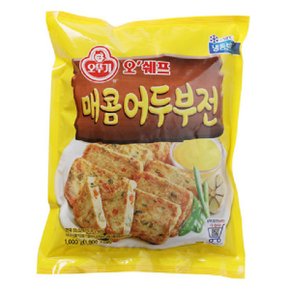 오뚜기 오쉐프 매콤어두부전 1kg