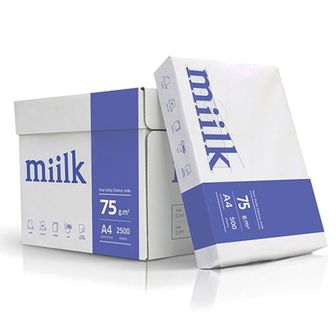 제이큐 문구사무 박스 밀크 복사용지A475g 500매x5권