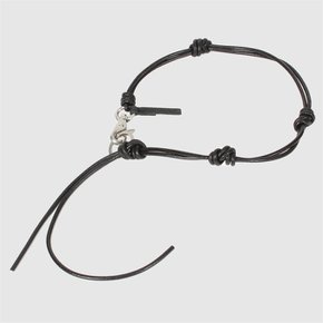 우돈 라돈 가죽 목걸이 A4258UB BLACK [OLA007]