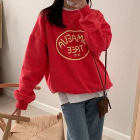 고퀄리티 신상 왕박시 오바핏 양기모 트리 맨투맨 데일리 캐주얼 루즈핏 긴팔 .._P383014548
