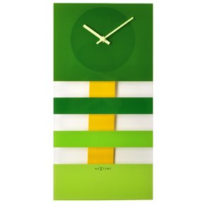 NEXTIME 2855gr Bold Stripes wall clock