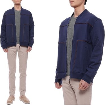 브루넬로쿠치넬리 25SS 남성 프렌치 테리 집업 재킷 (MW8639084G C2443 25S)