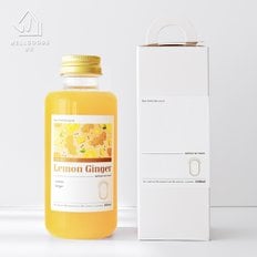 프리미엄 레몬생강 수제청 선물세트(600ml)(+선물박스,쇼핑백)