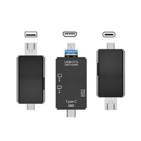 SMJ SD멀티리더기 C타입 OTG카드 USB 2.0 TF 블랙박스_WBE736E