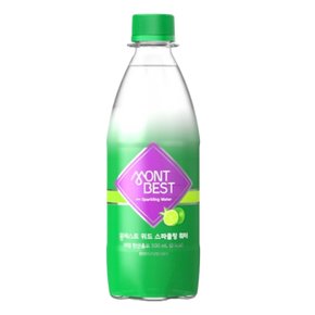 몽베스트 스파클링 워터 라임 500ml 6입