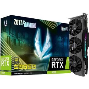 영국 조텍 그래픽카드 Zotac RTX 3090 Trinity 24GB GDDR6X RayTracing Graphics Card 10496 Cor