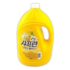 섬유유연제 로맨틱 코튼향 D 3100ml 구연산플러스 샤