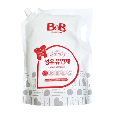 비앤비 섬유유연제 베르가못 캡리필 1800ml X 1개