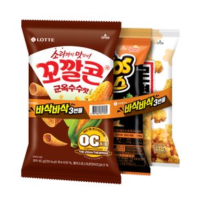 롯데 꼬깔콘치토스쌀로별 3번들 156g