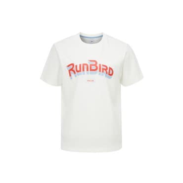 미즈노 공용 런버드 캐주얼 반팔 티셔츠 32YA415002 운동 데일리 RUNBIRD SHORT SLEEVE