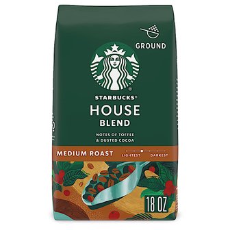  스타벅스 House Blend 하우스블랜드 미듐 로스트 그라운드 커피 18oz(510g)