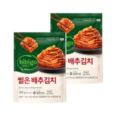 비비고 썰은 배추 김치 100g x2개