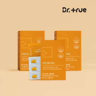 닥터트루 근력엔 강황 추출물 커큐민 수용성 나노 분말 30정, 3박스