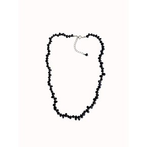 클래식 블랙 펄 넥클리스 Classic black pearl necklace