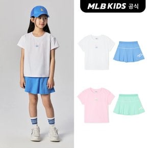 (공식)24SS 에슬레저 여아 반팔 티셔츠 스커트 세트 (2color) 7FS1A0243