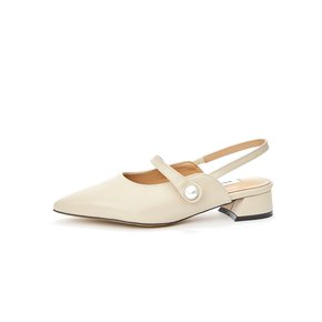 Pearl Maryjane Slingback_Cream