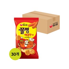 농심 쫄병 매콤한맛 82g 30개