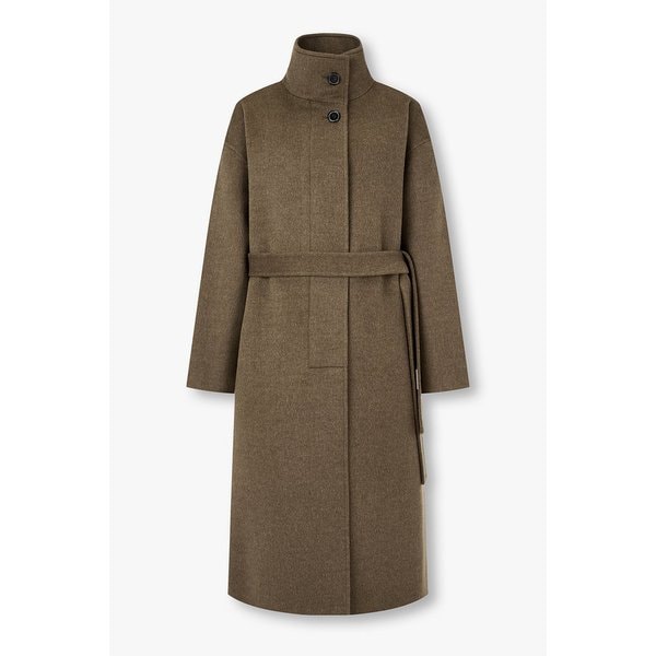 캐시미어 울 블렌드 벨티드 코트 7115416X92260