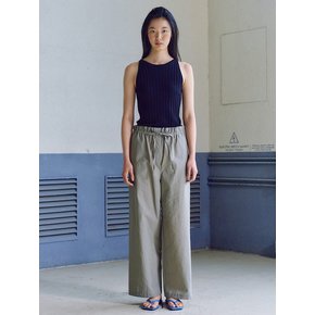 Paperback Crispy Banding Pants  Khaki (KE5521M03H)